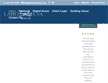 Tablet Screenshot of labosmileusa.com